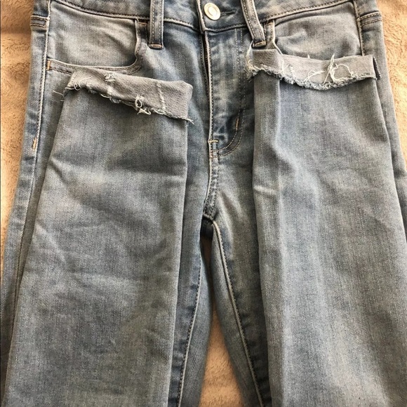 AmericN Eagle jeggings size 4, cropped - Picture 3 of 5
